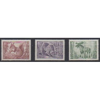 Buy this set of stamps of Finland of the year 1953 (Nb 401/403).