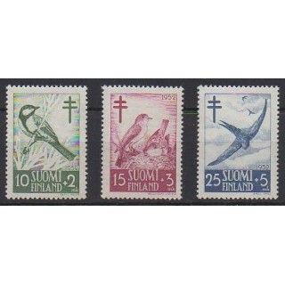 Buy this set of stamps of Finland of the year 1952 (Nb 396/398).