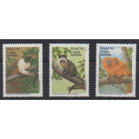 Brazil - 1994 - Nb 2170/2172 - Mamals