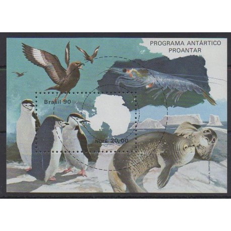 Brazil - 1990 - Nb BF81 - Animals - Polar