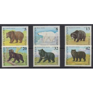 Buy this set of stamps of Bulgaria of the year 1988 (Nb 3205/3210).