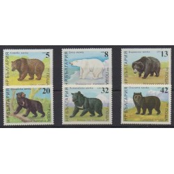 Bulgaria - 1988 - Nb 3205/3210 - Mamals