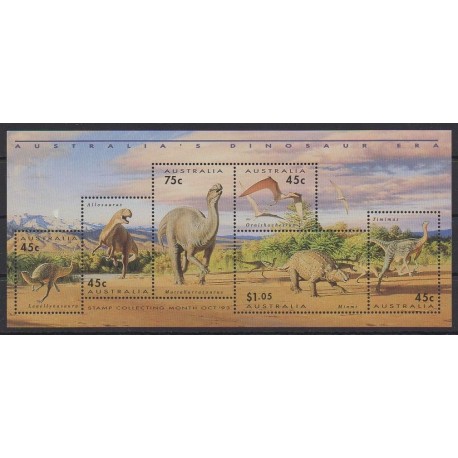 Australie - 1993 - No BF20 - Animaux préhistoriques
