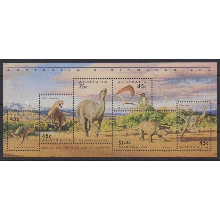 Acheter ce bloc-feuillet d'Australie de l'année 1993 (No BF20).