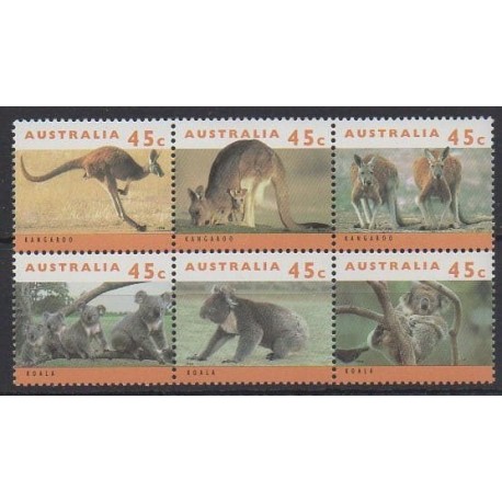 Australie - 1994 - No 1362/1367 - Mammifères