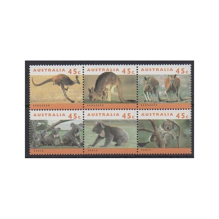Buy this set of stamps of Australia of the year 1994 (Nb 1362/1367).