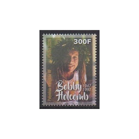 Polynésie - 2026 - Bobby Holcomb - Peinture - Musique