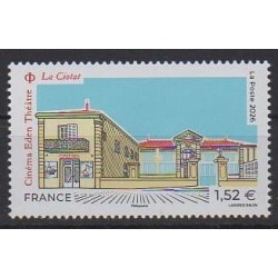 France - Poste - 2026 - Cinéma Eden Théâtre - Cinema