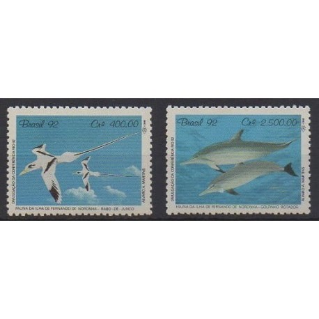 Brésil - 1992 - No 2064/2065 - Animaux