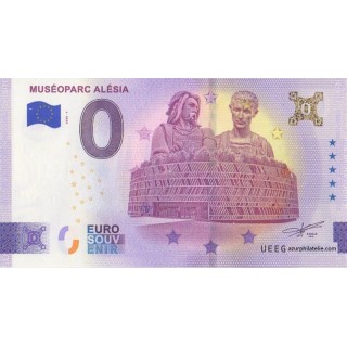 Billet souvenir touristique - 2026-4 - Muséoparc Alesia - (Côte-d'Or)
