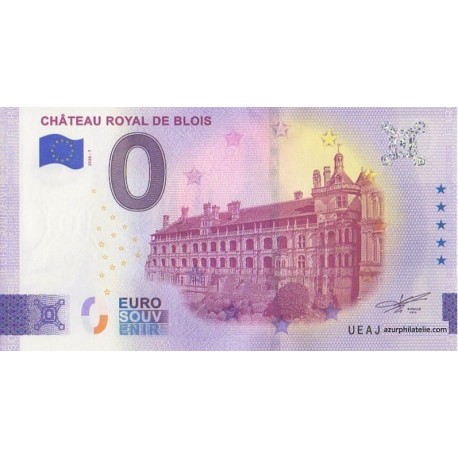 Billet souvenir - 41 - Château royal de Blois - 2026-7