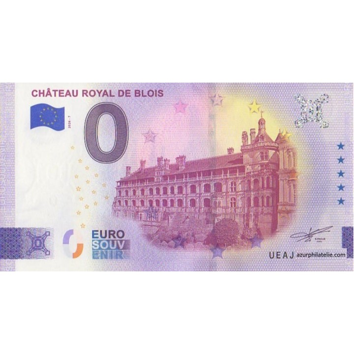 Euro banknote memory - 2026 - Château royal de Blois - (Loir-et-Cher)