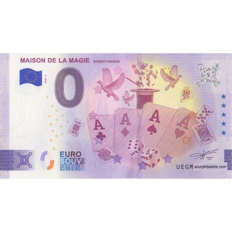 Billet souvenir - 41 - Maison de la magie - 2026-2