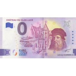 Billet souvenir - 37 - Château du Clos Lucé - 2026-11