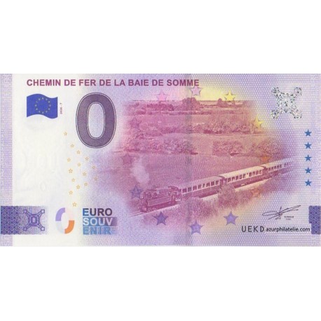 Billet souvenir - 80 - Chemin de fer de la baie de Somme - 2026-7