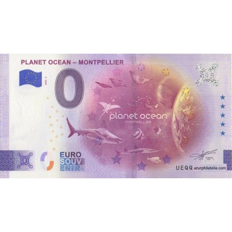 Euro banknote memory - 34 - Planet Ocean - Montpellier - 2026-3