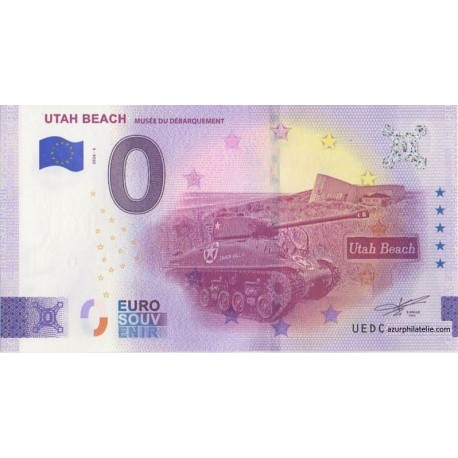 Billet souvenir - 50 - Utah Beach - 2026-6