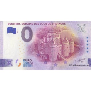 Billet souvenir touristique - 2026-3 - Suscinio, Domaine des ducs de Bretagne - (Morbihan)
