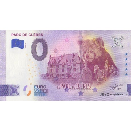 Billet souvenir - 76 - Parc de Clères - 2026-1