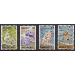 Maldives - 1993 - No 1650/1653 - Vie marine