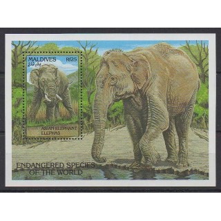 Acheter ce bloc-feuillet des Maldives de l'année 1993 (No BF271).