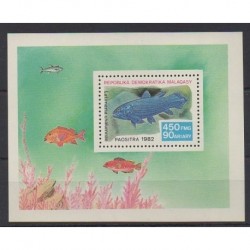 Madagascar - 1982 - Nb BF19 - Sea life
