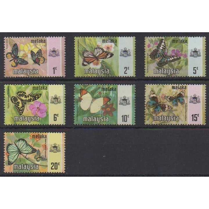 Acheter cette série de timbres de Malaisie de l'année 1971 (No 305/311).