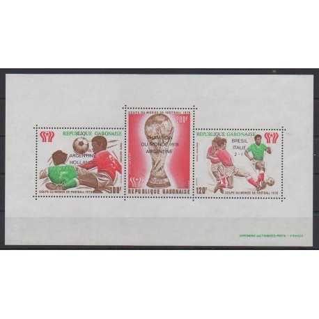Gabon - 1978 - Nb BF31 - Soccer World Cup