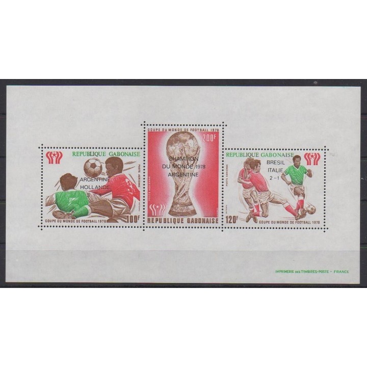 Buy this souvenir sheet  of Gabon of the year 1978 (Nb BF31).