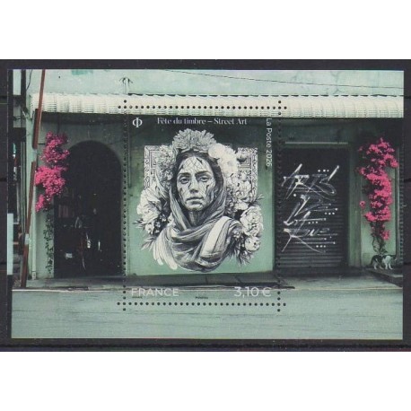 France - Poste - 2026 - Fête du timbre - Street Art - Philately