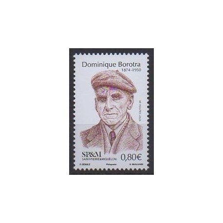 Saint-Pierre et Miquelon - 2026 - No 1375 - Célébrités