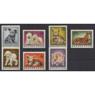 Acheter cette série de timbres de Hongrie de l'année 1974 (No 2404/2410).