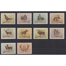 Hungary - 1964 - Nb 1690/1699 - Animals
