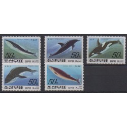 NK - 1992 - Nb 2341/2345 - Mamals - Sea life