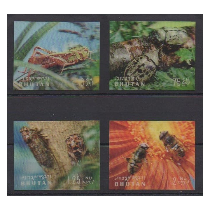 Buy this set of stamps of Bhutan of the year 1969 (Nb 215/218).