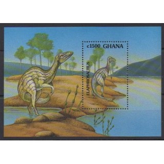 Acheter ce bloc-feuillet du Ghana de l'année 1992 (No BF200).