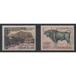 Laos - 1970 - Nb PA72/PA73 - Mamals