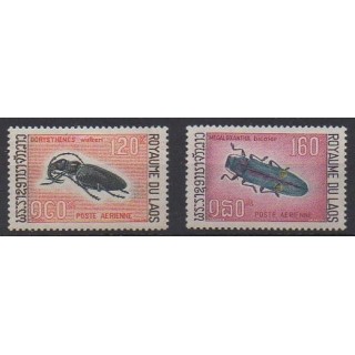 Acheter ces timbres du Laos de l'année 1968 (No PA54/PA55). - Neuf avec charnière