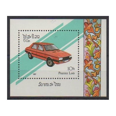 Laos - 1987 - Nb BF95 - Cars