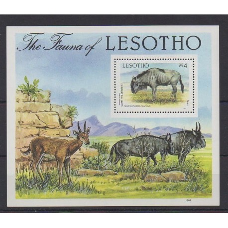 Lesotho - 1987 - No BF47 - Mammifères