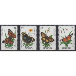 Lesotho - 1990 - No 889/892 - Insectes