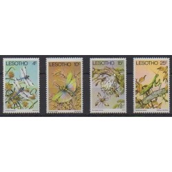 Lesotho - 1978 - Nb 364/367 - Insects