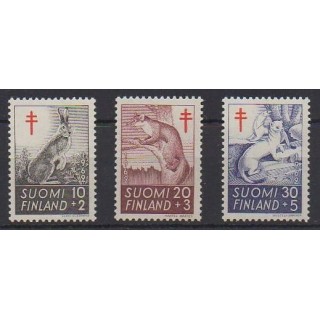 Buy this set of stamps of Finland of the year 1962 (Nb 527/529).
