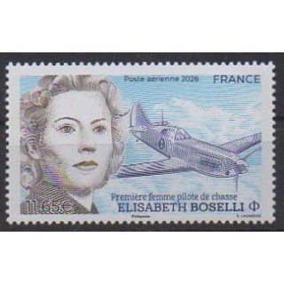 Buy this stamp of France of the year 2026 (Nb PA96).