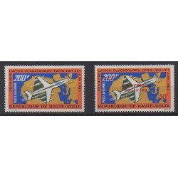 Upper Volta - 1963 - Nb PA8 and PA10 - Planes