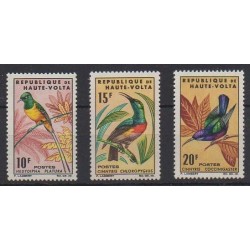 Upper Volta - 1965 - Nb 138/140 - Birds