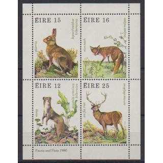 Buy this souvenir sheet  of Ireland of the year 1980 (Nb BF3).