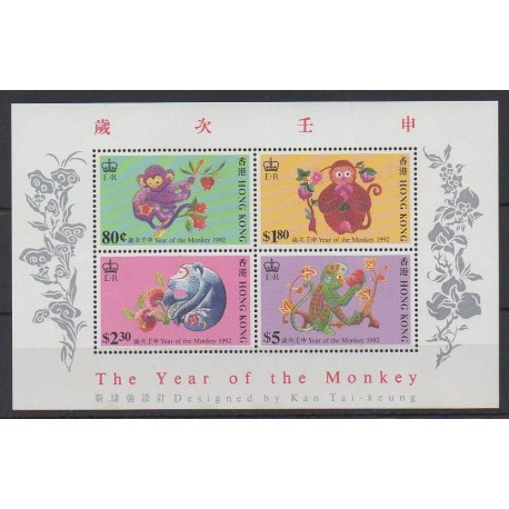 Hong-Kong - 1992 - No BF20 - Horoscope