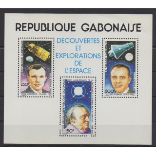 Acheter ce bloc-feuillet du Gabon de l'année 1981 (No BF38).