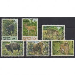 Bangladesh - 1977 - Nb 101/106 - Mamals